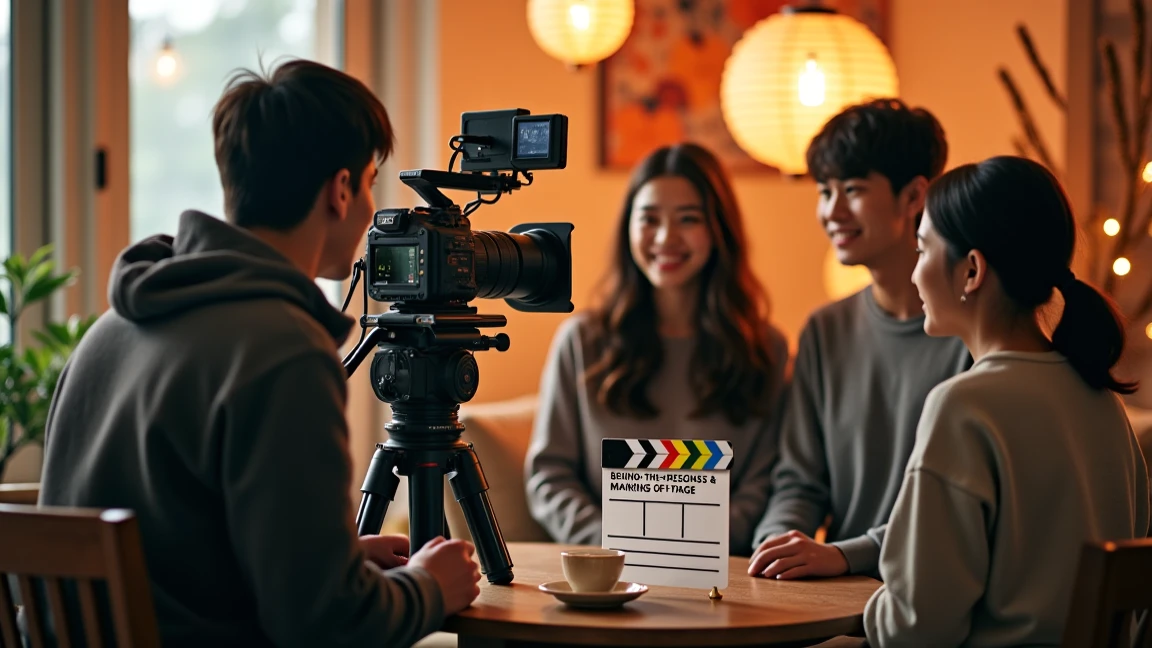 キャストのインスタで見る「組み立て式家族」の撮影裏話とメイキング映像！